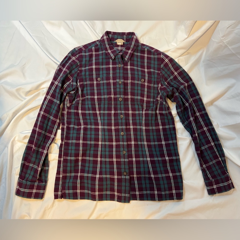 Duluth Trading Co Free Swingin’ Women’s Flannel | XS